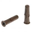 Rawlplug Uno Fixing Plugs Brown 7mmx30mm. (96)