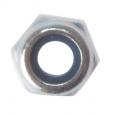 Hexagonal Nut with Nylon Insert Zinc Plated M8. (10)