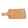 Rectangular Wooden Oak Handled Board. (4)