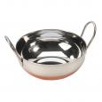 Copper Base Balti Dish 17oz.