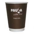 Pausa Coffee Shop Double Wall Cups Regular (16x24) - (Case of 16)