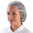 Non-Woven White Bouffant Cap.