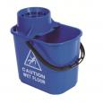 Blue Professional Mop Bucket & Wringer 15ltr.