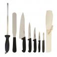 Genware Knife Set - 7 Genware Chef Knives & Case