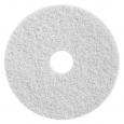 17&quot; White Twister Floor Pads. (2)