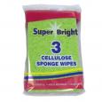 Cellulose Sponge Wipes. (3x10)