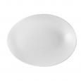 Churchill White Orb Oval Plate 7.75"x5.9"x1"/195x150x25mm (12)