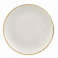 Churchill Stonecast Barley White Coupe Plate 12.75&quot;. (6)