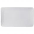 Simply White Rectangular Platter 13.75&quot;x8.75&quot;. (4)