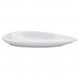 Simply White Tear Shaped Platter 14". (4)