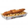 Large Fish 'n' Chip Tray. (250)
