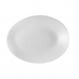 Churchill White Orb Oval Plate 9.5"x7.5"x1.25"/250x194x32mm (12)
