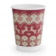 Christmas Jumper Double Wall Hot Cup 12oz. (500) - (Case of 20)