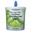 Anti-Bacterial Surface Disinfectant Wipes. (1000)