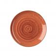 Churchill Stonecast Spiced Orange Coupe Plate 11.25&quot;. (12)