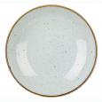 Churchill Stonecast Barley White Coupe Plate 14&quot;x7.25&quot;. (12)