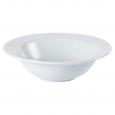 Simply White Rimmed Fruit Bowl 6". (6)
