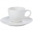 Simply White Espresso Saucer 4.75". (6)