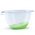 Lime Green & Clear Plastic Mixing Bowl 3.5ltr.