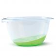 Lime Green & Clear Plastic Mixing Bowl 6ltr.