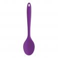 Mini Purple Silicone Deep Spoon.