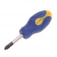 Pozidriv Soft Grip Stubby Screwdriver PZ2 40mm.