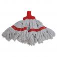 Freedom Mini Looped Blended Yarn Red Socket Mop Head.