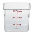 CamSquares Polycarbonate Food Storage Container 215x215x185mm.