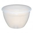 1/4 Pint Mini Plastic Pudding Basin & Lid 150ml