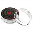 Round Fluted Pastry Cutter Set. (11)