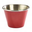 Red Stainless Steel Ramekin 2.5oz.