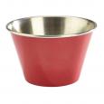 Red Stainless Steel Ramekin 6oz