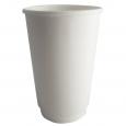 Double Walled White Hot Cup 16oz (500)