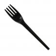 Vegware Compostable Black Plastic Forks. (1000)