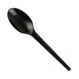 Vegware Compostable Black Plastic Spoons. (1000)