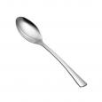 Elegant Disposable Silver Dessert Spoons. (40x25) - (Case of 40)