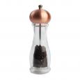 Globe Copper Top Large Acrylic Pepper Mill 8&quot;. (6)