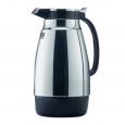 Elia Black Trim Chrome Vacuum Jug 1ltr