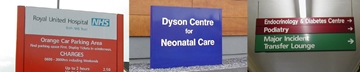 Hospital & Health Centre Signs A Boards