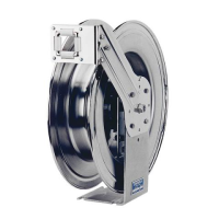 High Quality Stainless steel spring rewind reels