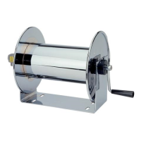 High Quality Stainless steel manual rewind reels
