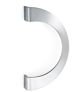 Half Circle Solid Stainless Steel Pull Handle
