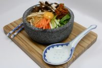 Sizzling Rock Bibimbap- Dolsot Bowl- Korean Stone Bowl -1Litre