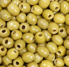 Manzanilla Pitted Green Olives