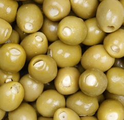 Super Colossal Olives Stuffed With Garlic