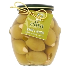 Elita Almond & Jalapeno Stuffed Olives