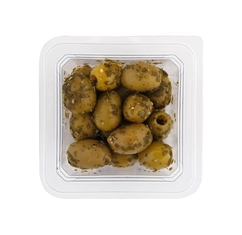 Green Ptd Olives With Lemon & Herbs