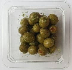 Stuffed Green Olives With Pesto