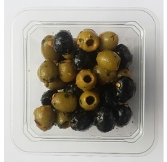 Mixed Olives With Garlic & Chilli