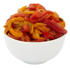 Red & Yellow Peppers In Sweet Chili Dressing